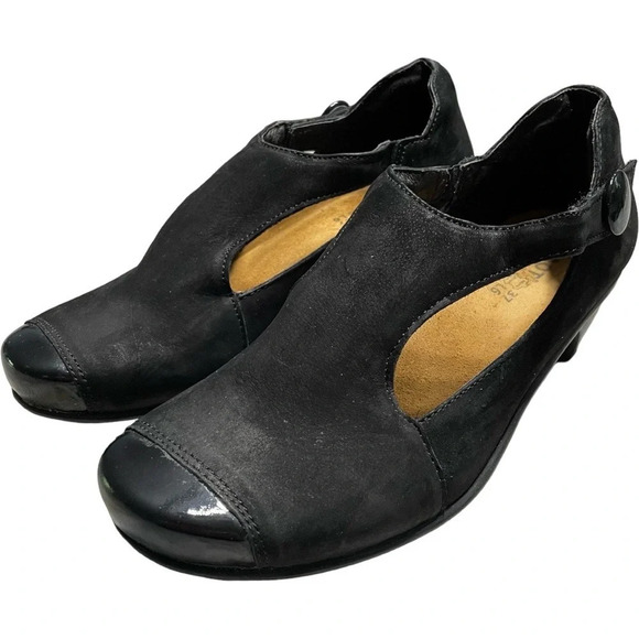 Naot T Strap Mary Jane Leather Pump Shoes EU 37 L6 - Picture 12 of 13